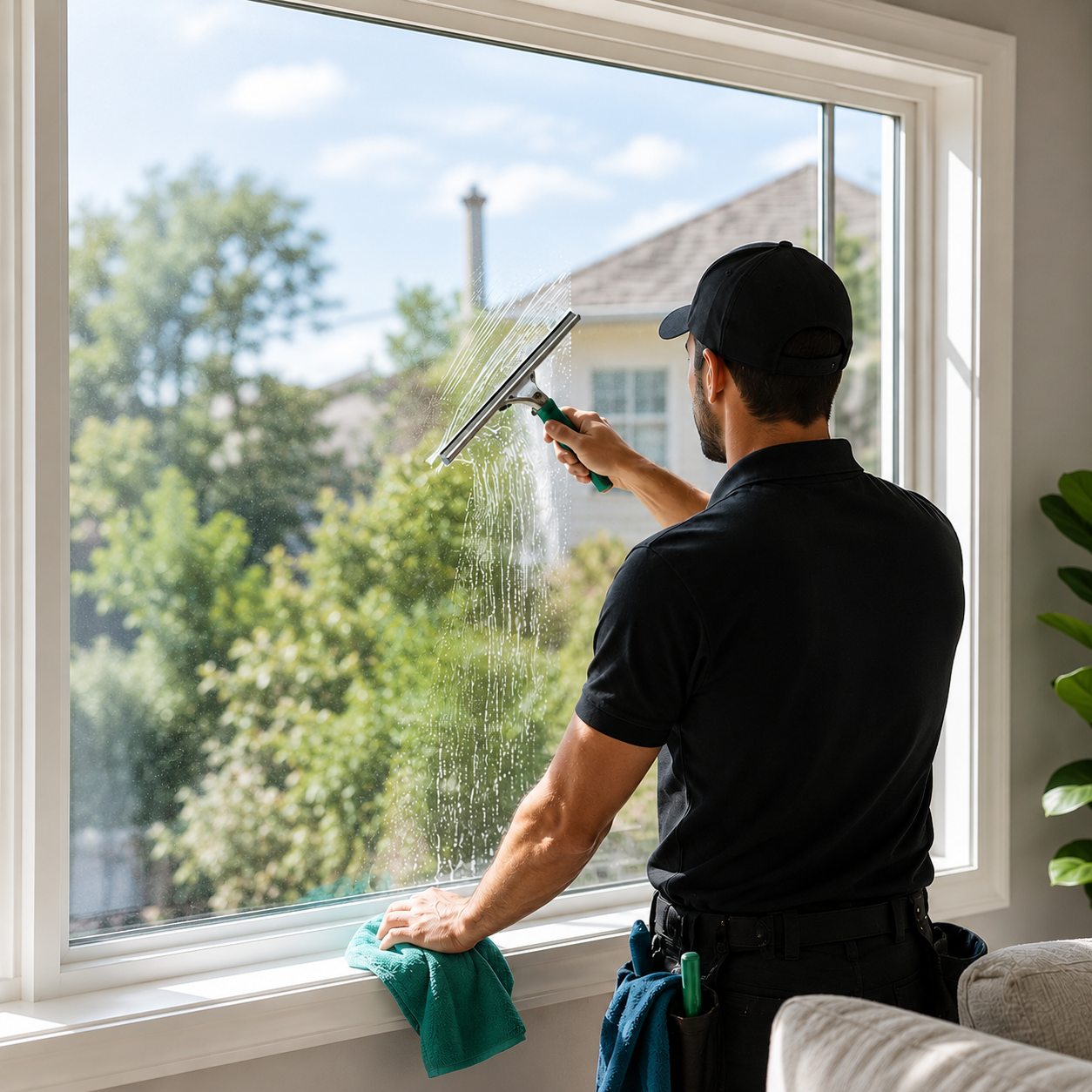 Interior Window Cleaning